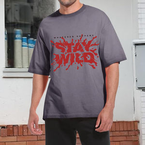 Camisetas con estampado DTG DTF personalizadas para hombre de alta calidad, ropa de calle, camisetas informales de algodón a la moda de verano - Product Image 3