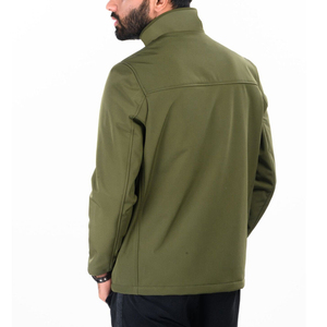Men's <b>Lightweight</b> Custom Made Softshell <b>Jacket</b> with Stand Collar & Front Logo Reversible & Windproof-Factory Wholesale Price - Product Image 6