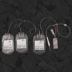 500ml Tripple Blood Bag Steril Medical Transfusion Device Single Quadruple Double Modules en Stock Meilleure Qualité Produit Premium - Product Image 2