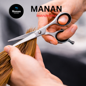 Tijeras de Peluquería Profesionales de Acero Inoxidable para Diestros con Mango Mediano MANAN INSTRUMENTS MI-HDS-2101 - Product Image 4