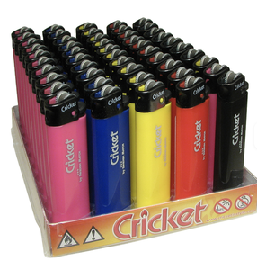 Best Prices on Disposable Cricket <b>Lighter</b> Original Plastic Material Logo-Packed Cigarette <b>Lighter</b> for Camping - Product Image 1