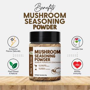 ORGANIC FIELDS 100g 80% Esencia de Champiñones Aromáticos en Polvo, Mezcla de Especias en Caja y Bolsa - Product Image 4