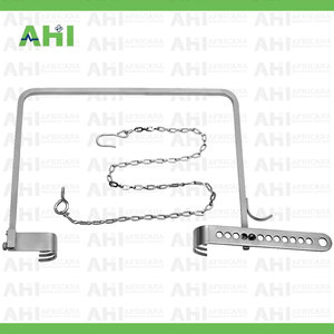 Abrebocas Dental de Acero Inoxidable, Abridor Bucal para Cirugía Oral, Instrumento de Tipo Cadena Ajustable, Uso Clínico Hospitalario, Aprobado por CE, MD - Product Image 3