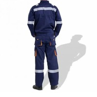 Overol de Trabajo Acolchado de Algodón Impermeable, Uniforme de Seguridad con Bolsillos Personalizados, Logotipo Personalizado, Detección de Agujas, Alta Calidad, Personalizable