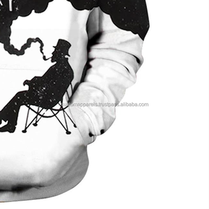 Sudadera con Capucha Personalizada con Bordado 3D para Hombre, Mezcla Resistente y Transpirable, Sublimada, Estilo Urbano Ecológico - Product Image 5