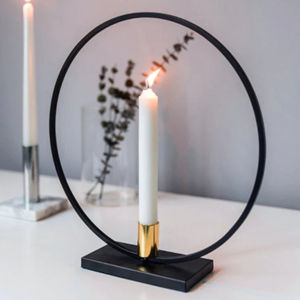 Porte-bougie métallique le plus vendu décor à la maison en métal de haute qualité pour la décoration de foudre à la maison - Product Image 4