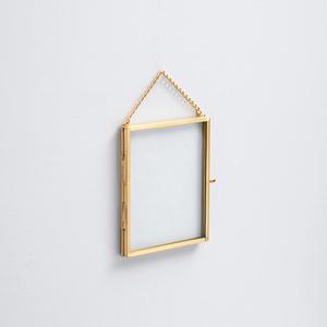 Durable Retro Metal Photo Picture Frame High Translucent Glass Creative <b>Flower</b> Plant Display Holder DIY Square <b>Mirror</b> Frame - Product Image 2