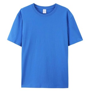 Camiseta de punto de algodón 100% para hombre con logotipo frontal estilo Hip Hop de corte regular - Product Image 2