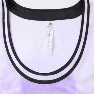 Uniforme de baloncesto transpirable de poliéster 100% de diseño personalizado de la mejor calidad directo de fábrica con logotipo personalizado-Oferta al por mayor - Product Image 3