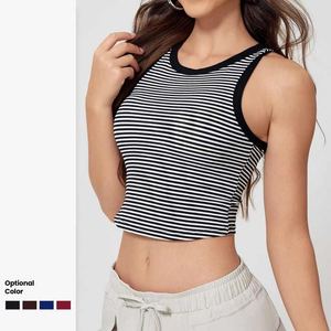 Camiseta sin Mangas Personalizada para Mujer al por Mayor, Ropa Deportiva de Alta Calidad, Transpirable, Cómoda, Tejida, Ecológica y de Secado Rápido - Product Image 2