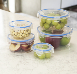 Kitchen Use Plastic <b>Food</b> <b>Storage</b> <b>Containers</b> Set WHolesale Set Kitchen Ware <b>Food</b> <b>Storage</b> & <b>Container</b> Plastic 5 Pieces BPA-Free - Product Image 5