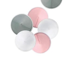 Coussinets d'allaitement en coton biologique réutilisables, lavables et doublés au toucher sec pour plus de confort - Product Image 1