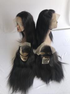 Peluca de cabello Natural ondulado de 13x4 para mujer, postizo de cutícula alineada con el frente, sin procesar, 100% Natural, sin procesar, proveedor indio - Product Image 3