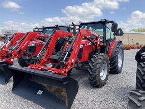 Tractor usado Massey Ferguson MF1204 tractores de ruedas de granja 120hp 4x4wd maquinaria agrícola TD5 - Product Image 2