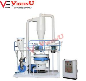 Máquina PULVERIZADORA de alto rendimiento para aplicaciones industriales de plástico PET HDPE PP PE PVC fabricada por Vishnu Engineering - Product Image 1