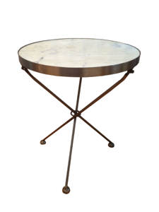 Table basse décorative de salon Table à thé en métal Table en métal en fer faite à la main - Product Image 3