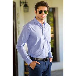 Camisa Casual de Algodón para Hombre NKOSI con Cuello Mao, Tejido Popelina Transpirable, Suministro ODM - Product Image 4