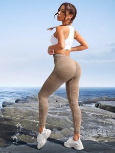 Leggings de Yoga de Cintura Alta para Mujer, Pantalones de Yoga Elásticos para Gimnasio, Cintura Elástica, Pantalones de Entrenamiento para Mujer - Product Image 2