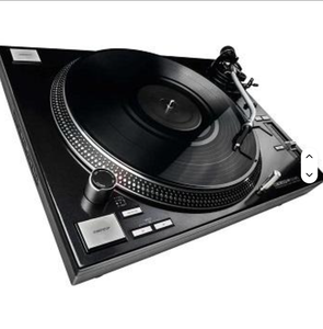 Plato giratorio DJ de tracción directa Enjoyable Best_ Reloops RP-7000 MK2 - Negro con aguja Concorde Mix - Product Image 1