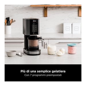 Máquina para Hacer Helados CREAMI 800W NC300EU Gris y Negro, Capacidad de 1.4L - Product Image 6