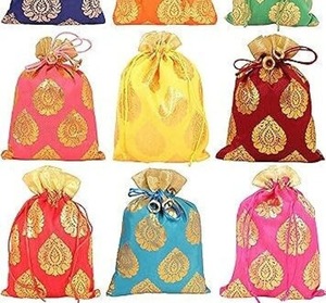 Sacs cadeaux Potli, sacs cadeaux Diwali, pochette à bijoux, cadeaux de fête, cadeaux de mariage, cadeaux de mariage hindou, cadeaux de mariage punjabi, cadeaux de Nikah - Product Image 3