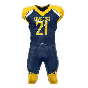 Uniformes de fútbol americano totalmente personalizados, añade nombre, logotipo y número, Diseña tus propias camisetas de fútbol americano, uniforme de equipo único - Product Image 4