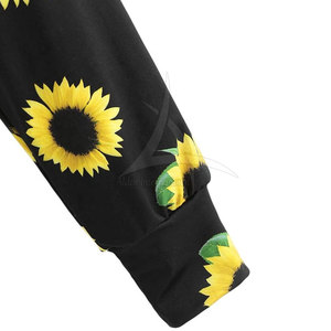 Reasonable Price Best Selling Winter Hooded Women Crop Sublimation Hoodies Custom Design Breathable Eco-Friendly Street Wear - Product Image 4