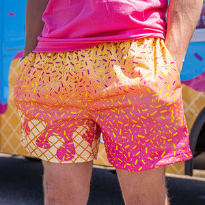 Nueva mejor calidad logotipo personalizado hombres deportes cortos Jogger natación playa hombre verano malla corto sudor pantalones cortos para hombres - Product Image 3