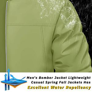 Men's Casual Streetwear Bomber Jacket Winter Warm <b>Wind</b> <b>Breaker</b> with Multi-Pocket Customizable Thickened Canvas Style 2026 - Product Image 6