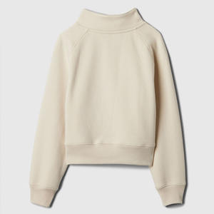 Sudadera de Invierno con Media Cremallera para Hombre, Algodón Orgánico, Sudadera con Capucha Extra Grande de Felpa Personalizada - Product Image 3