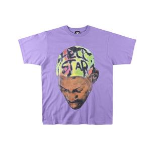 280 Gsm 100% algodón peinado cuello alto manga corta Camiseta Unisex Casual frente sólido con logotipo personalizado diseño impreso para hombres - Product Image 6