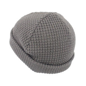 Nueva llegada gorros personalizados con logotipo personalizado bordado de invierno cálido Vintage tejido Jacquard Beanie Hat - Product Image 3