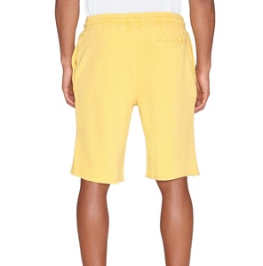 Bonne qualité jaune sueur court polaire coton maillots de bain avec cordon été Joggers Baggy extérieur hommes Shorts de plage respirant - Product Image 2