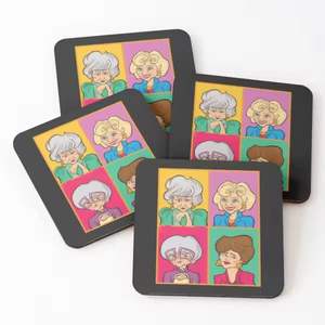 Ardoise d'acacia avec incrustation en laiton Sous-verre en bois Ensemble de 4 pièces avec incrustation en laiton avec support - Product Image 3