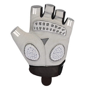 Guantes de ciclismo para deportes al aire libre de alta calidad para hombre, venta al por mayor, logotipo personalizado, medio dedo, color personalizado privado - Product Image 2