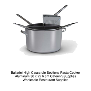 Ballarini Grande Casserole Professionnelle en Aluminium 36 x 22 cm – Fournitures de Restauration en Gros - Product Image 2