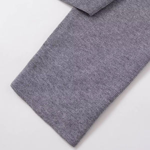 Pull en coton tricoté pour femme, nouveau modèle d'hiver, col en V, manches longues, respirant, logo personnalisé, position avant/arrière, vente en gros - Product Image 4