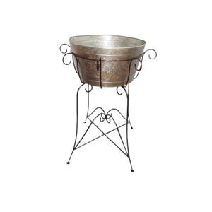Metal Design <b>Flower</b> Bucket <b>for</b> Home/garden - Product Image 4