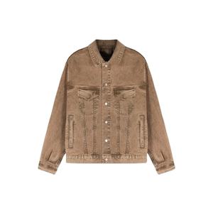 Vente en gros, conception de logo personnalisée, veste en jean vintage de haute qualité pour homme, vêtements d'hiver disponibles, vintage 2026 - Product Image 3