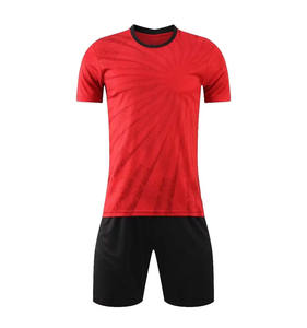 Tenue d'entraînement de football 2025 – Maillot respirant imprimé à manches courtes en tissu confortable pour les séances d'entraînement quotidiennes – Fournitures de vêtements de football - Product Image 4