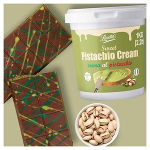 เนยพิสตาชิโออิตาเลียนรสหวาน1กก. ครีมพิสตาชิโอสำหรับเบเกอรี่ขนมหวานไอศครีม - Product Image 2
