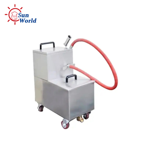 Macchina Professionale per Filtraggio Olio da Frittura con Carrello, Filtro per Olio da Cucina - Product Image 3