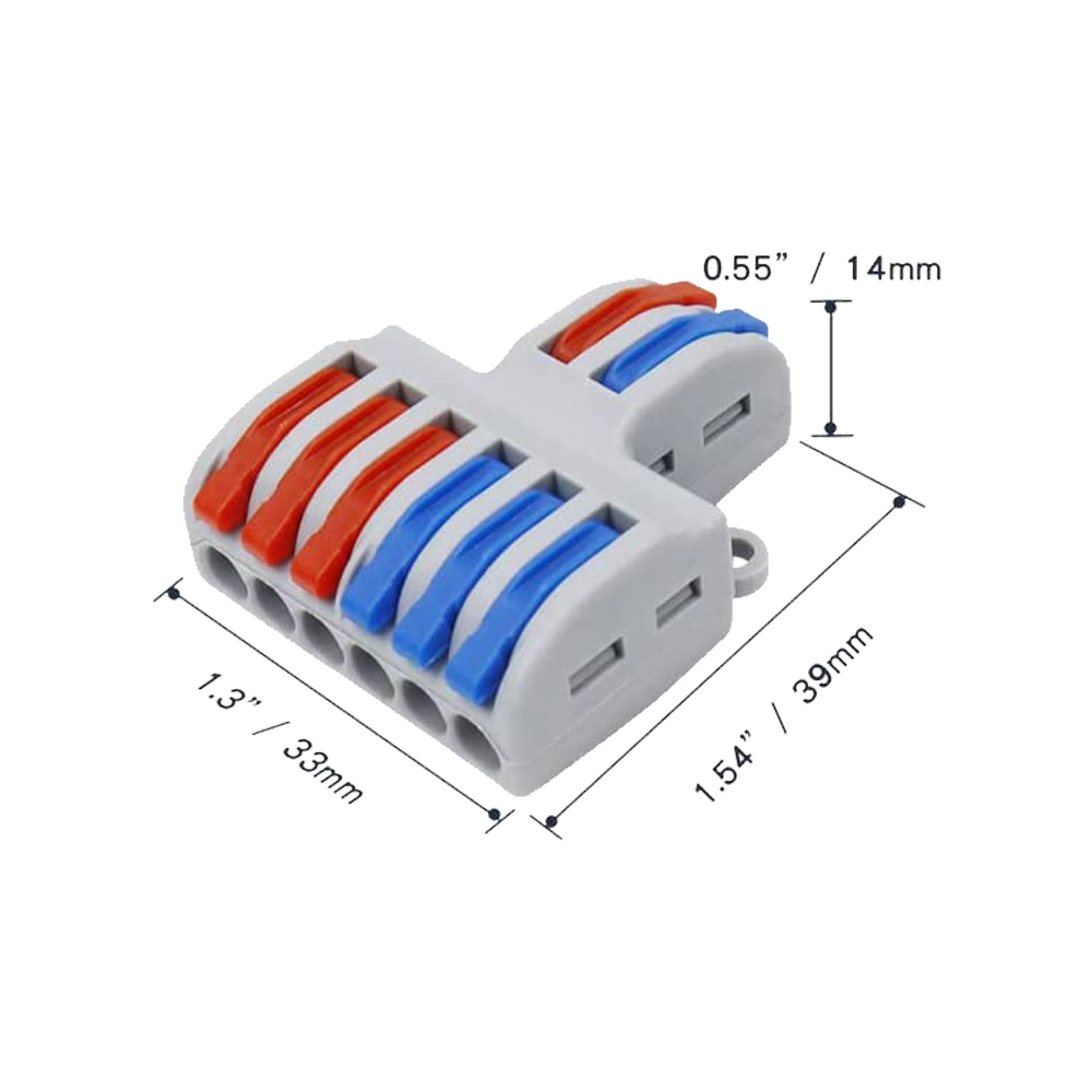 2 entradas 6 salidas