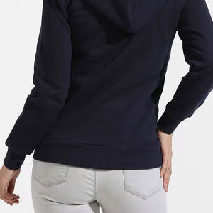Sudadera con capucha y cremallera completa de la mejor calidad para mujer con diseño de logotipo personalizado, venta al por mayor, logotipo frontal de estilo transpirable del fabricante con capucha - Product Image 2