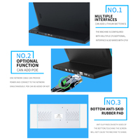 14 "L forme paysage de bureau affichage LCD capacitif tactile Android plat ODM tablette PC pour hôtel banque restaurant magasin de détail centre commercial