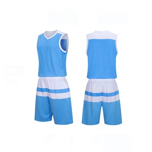Uniforme de basket-ball unisexe personnalisé tissu à mailles respirant à séchage rapide uniforme de jeu d'entraînement imprimé - Product Image 3