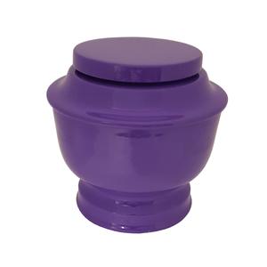 Pink <b>Stone</b> Finished Cremation Urn with Floral Engraved Custom Design Beautiful Aluminum Keepsake Urn for Human Ashes - Product Image 6