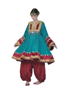 Nuevos Vestidos Afganos Kuchi Vintage Bordados a Mano para Mujer, Vestidos de Novia de Estilo Moderno en Varios Colores - Product Image 1
