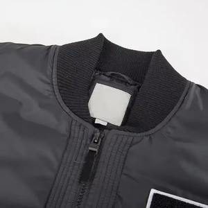 Chaqueta Universitaria Clásica y Elegante con Diseño de Letras, para Hombre y Mujer, Invierno, Estilo Béisbol, Ropa Urbana, Lana/Cuero, Secado Rápido, Transpirable - Product Image 3