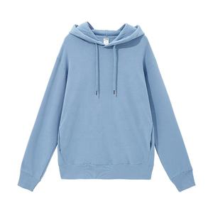 Sweat à capuche unisexe en coton épais avec logo brodé personnalisé pour hommes - Product Image 6